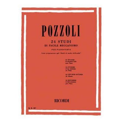 POZZOLI E.: 24 STUDI DI FACILE MECCANISMO