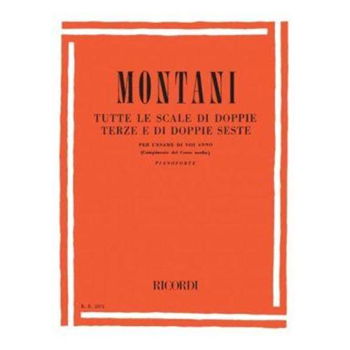 MONTANI P.: TUTTE LE SCALE DI DOPPIE TERZE E DI DOPPIE SESTE