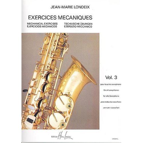 LONDEIX J. M.: EXERCICES MECANIQUES VOL. 3