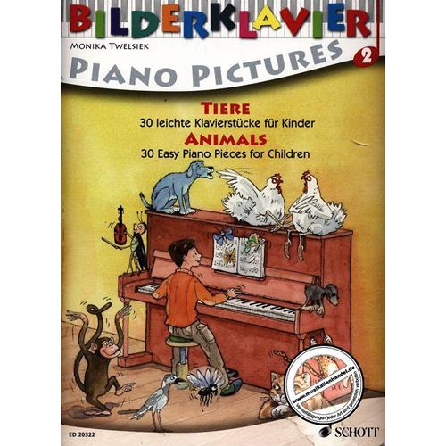 TWELSIEK M.: PIANO PICTURES 2 - ANIMALS