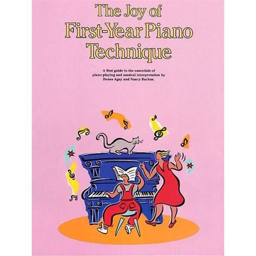 AGAY D.: THE JOY OF FIRST - YEAR PIANO TECHNIQUE - CAMBIATO COPERTINA