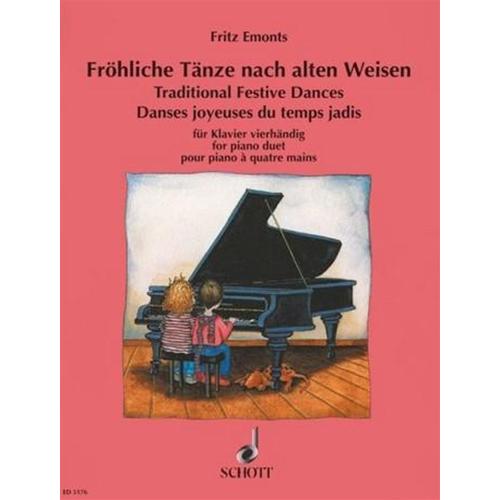 EMONTS F.: TRADITIONAL FESTIVE DANCES FOR PIANO DUET